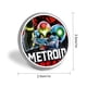 thumbnail image 2 of Metroid Dread-Theme Round Button Badge: Premium Metal Construction, Ideal for High-End Events 2.8 cm, 2 of 6
