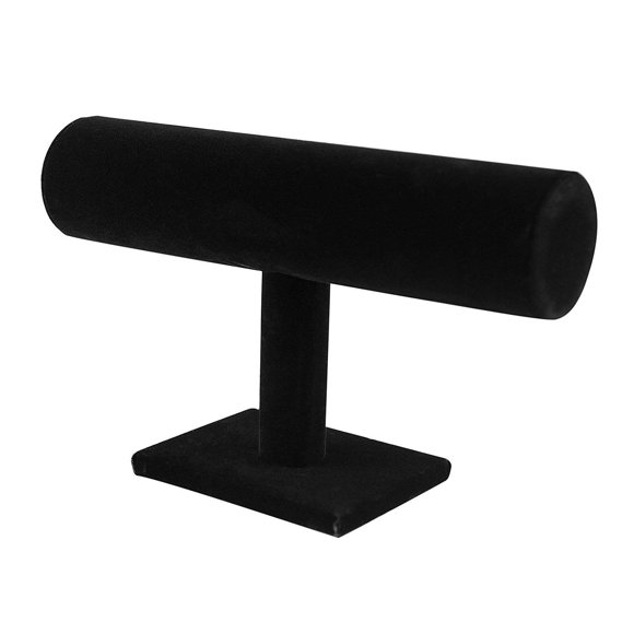 Expositor de joyería Super Z Outlet 23 cm terciopelo negro