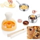 thumbnail image 3 of Creative Plastic Donut Mold Cake Mold Baking Pan Dessert Bread Paper Cutter Tool, 3 of 5