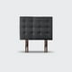 thumbnail image 1 of Respaldo de cama 1 plaza Button, 1 of 3