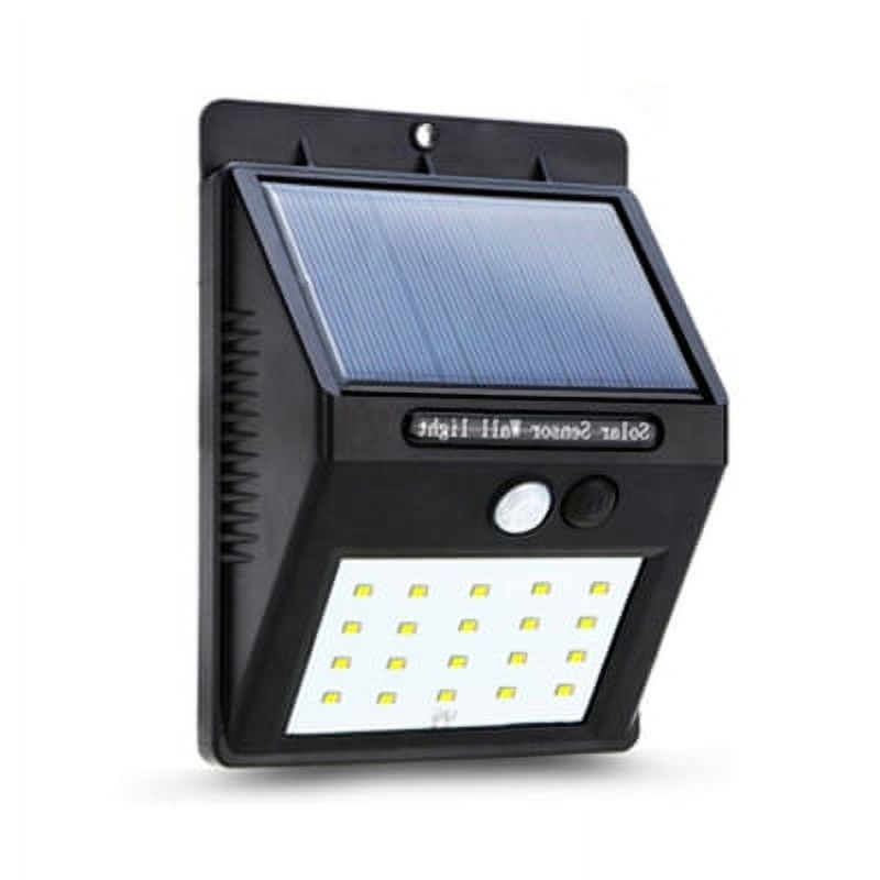 Hb Led - Lámpara Solar 5W Con Sensor De Movimiento