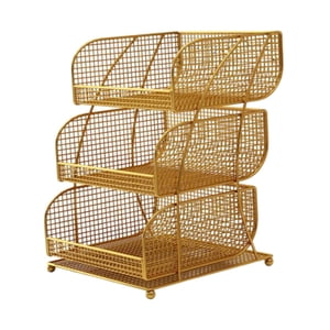 Bothyi - Cesta De Almacenamiento De Frutas, Estante De Almacenamiento De Verduras De Varios Niveles Para Encimera De Fiesta, Mediano