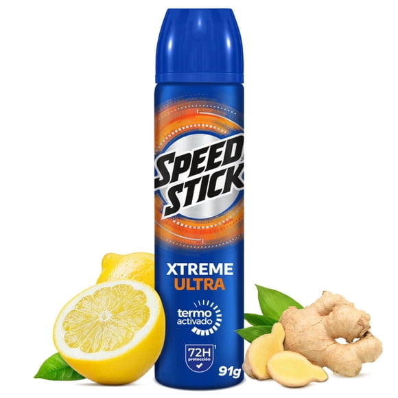 Desodorante Spray Speed Stick Xtreme Tech Ultra Hombre, 91 g