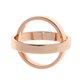 thumbnail image 1 of La Moda Se Levantó La Bufanda De Seda De La Joyería Del Oro Doble Clip De Hebilla Deslizante Anillo De La Bufanda, 1 of 3