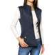 thumbnail image 1 of INSPIRE CHIC Chalecos de Abrigo para Mujer Cuello Alto Chaleco Acolchado con Cremallera Azul Oscuro XL, 1 of 7