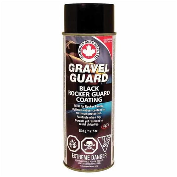 Spray Dominion Sure Seal Gravel Guard Negro para Vehículo