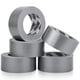 thumbnail image 1 of Cinta adhesiva Lockport, resistente al agua, 30 m x 5 cm, plata, paquete de 5, 1 of 9