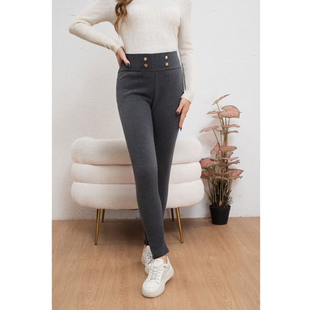 Pantalón Calza Mujer Interior Forro Piel Termico Invierno 2036