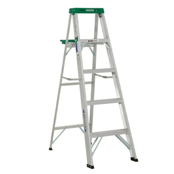 Escalera Tijera Aluminio 1,52 Mt. Werner 114854