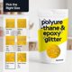 thumbnail image 2 of Purpurina Hemway Oro 100 g Extra Gruesa para Resina, 2 of 8