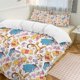 thumbnail image 1 of Funny Winnie The Pooh Comforter Set Soft 3 Pcs Twin Bedding Sets Thicken for All Season, 1 of 5