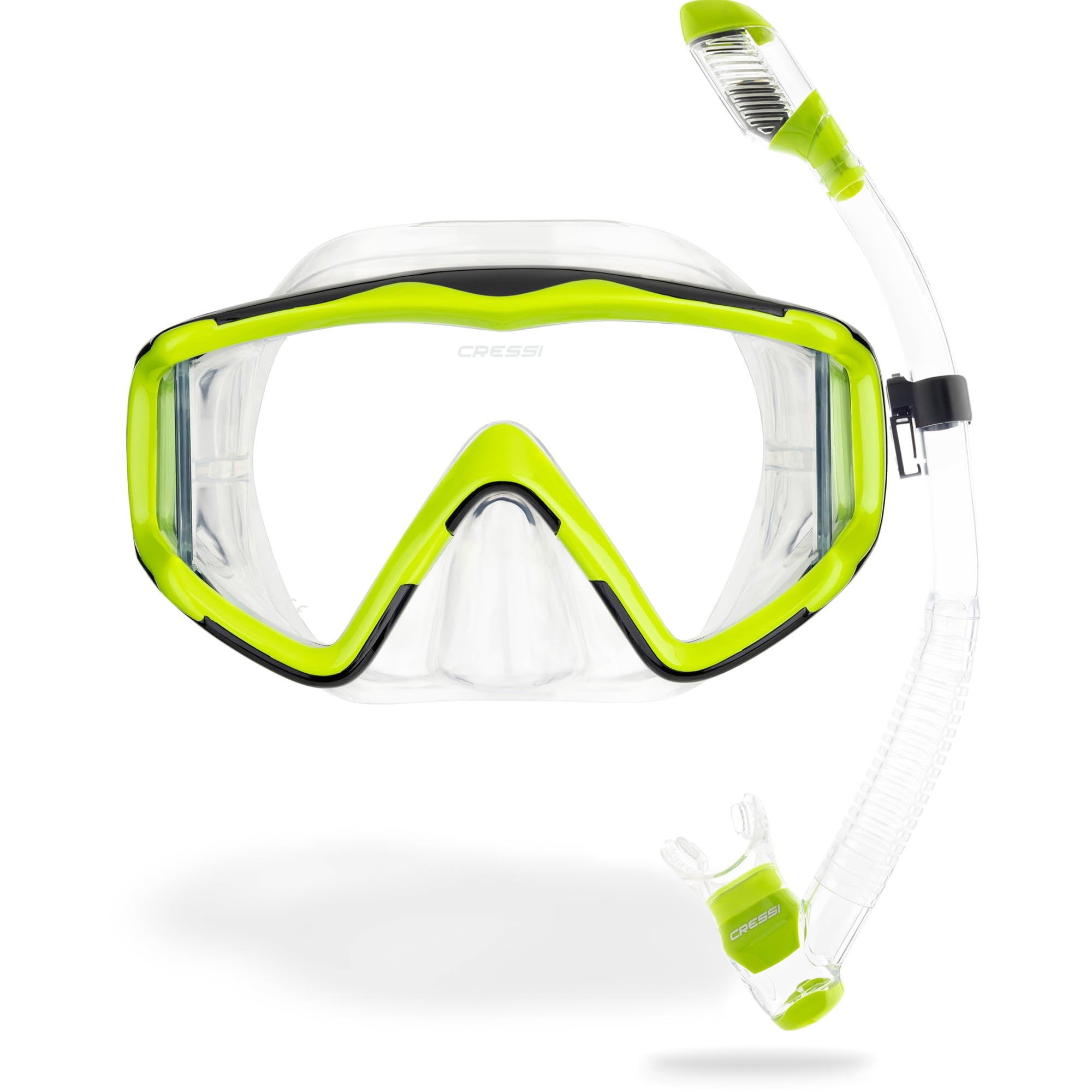 Kit De Esnórquel Y Buceo Cressi Pano 3 Y Supernova Dry