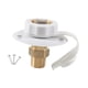 thumbnail image 1 of Kit De Entrada De Agua Para RV City, Macho De 1/2", Rosca De Latón Para Tubería De Fácil Instalación, Color Blanco, 1 of 5