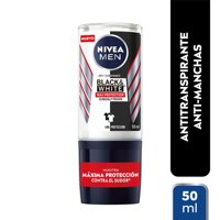 Desodorante Roll On Black White Men. 50 Ml Nivea