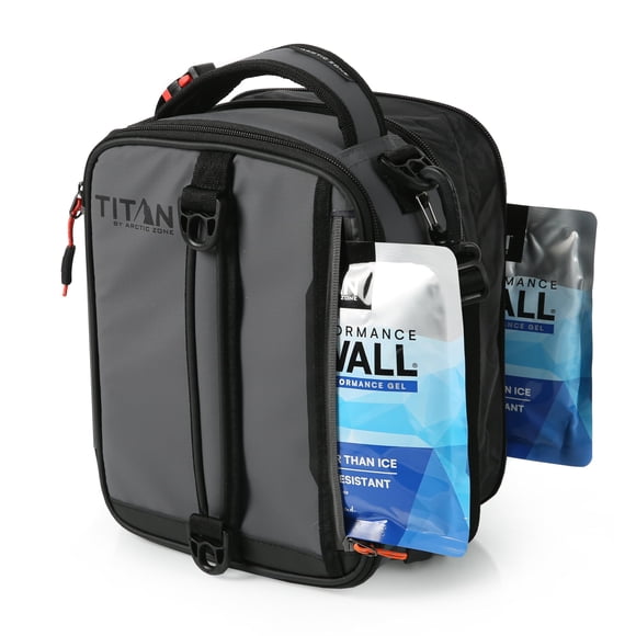 Lonchera Titan De Arctic Zone Ampliable Con 2 Bolsas De Hielo