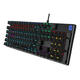 thumbnail image 2 of Teclado gamer HP plunger QWERTY español negro rainbow, 2 of 3