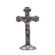 thumbnail image 4 of Cruz De Escritorio Para Sala De Estar, Crucifijo Decorativo De Regalo Significativo, Cruz De Pie Plateada, 4 of 5
