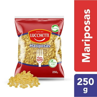 Fideo Pasta Mariposas N°81 Bolsa 250 G Lucchetti