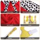 thumbnail image 3 of Set de disfraz de rey CLOOOUDS con forma de corona y cetro rojo, 90 cm, 3 of 5