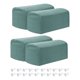 thumbnail image 1 of 4 Paquetes de Fundas Elásticas para Reposabrazos, Fundas para Sofá con Alfileres de Torcedura, Verde Matcha, 1 of 6