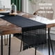 thumbnail image 4 of Camino De Mesa Decoracion Yute Manteles De Centro 180 X 30 Negro, 4 of 6