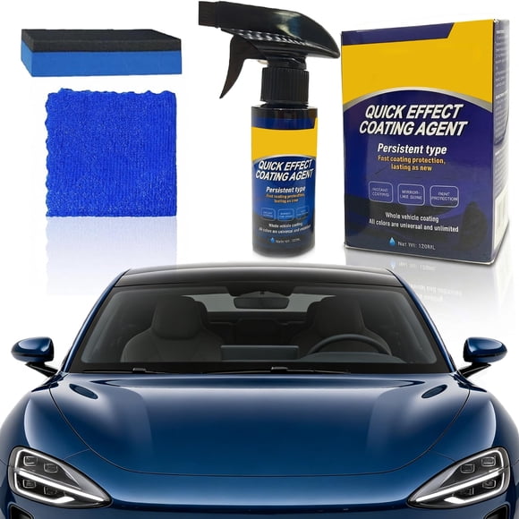 Spray de recubrimiento para auto XFYVIKR 120 ml, brillo de efecto rápido