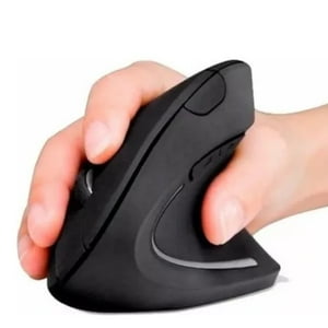 Crusec - Raton Vertical Mouse Inalambrico Ergonomico Gamer 2.4G Usb
