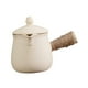 thumbnail image 3 of Tetera De Cerámica Con Tapa, Infusor De Té Duradero Para Cocina, Regalos Del Día De San Valentín, Color Blanco, 3 of 3