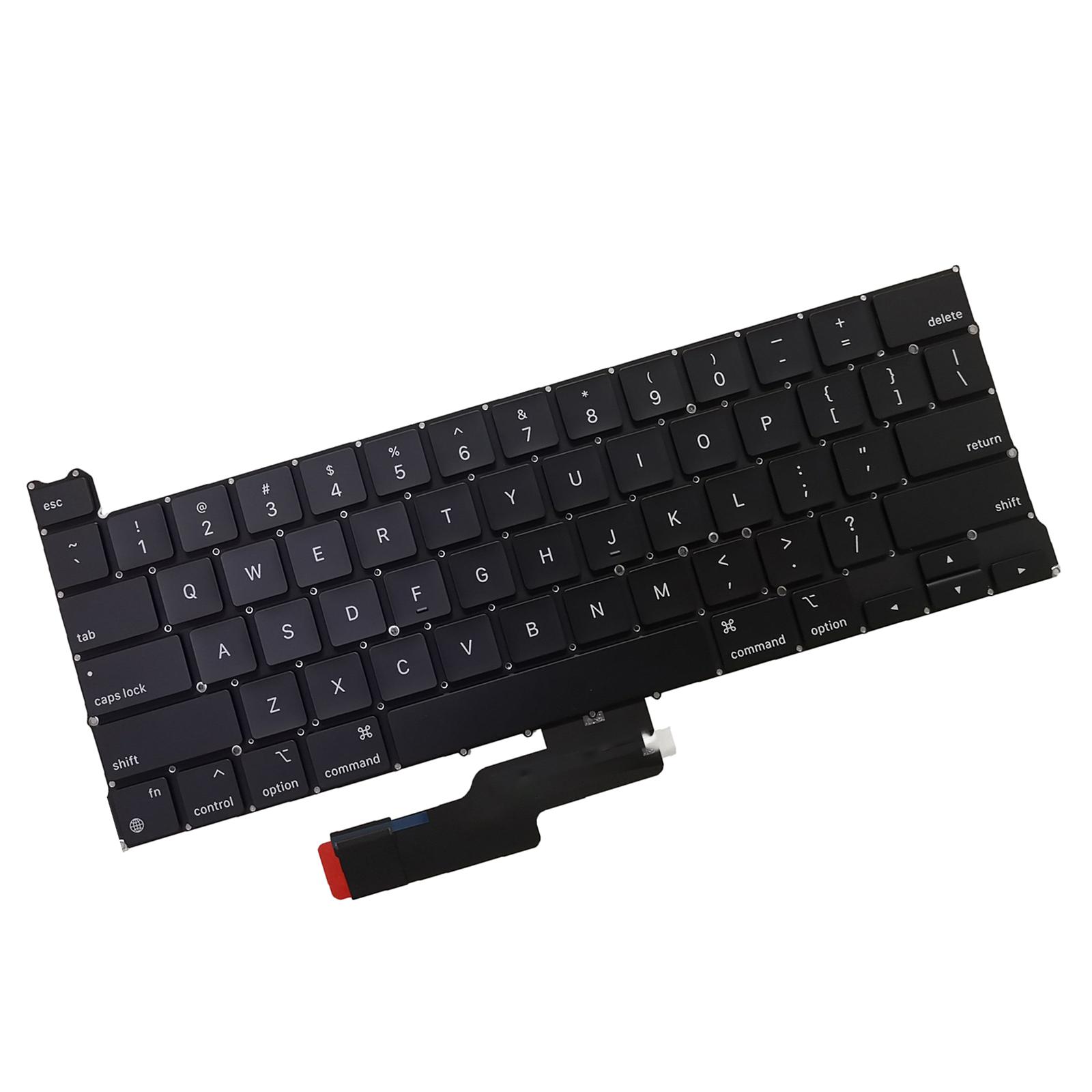 Magideal - De Repuesto Para Computadora Portátil, Negro, Inglés . Uu., Para A2338 Pulgadas, Finales De 2020 2021, Accesorio De Alta Calidad.