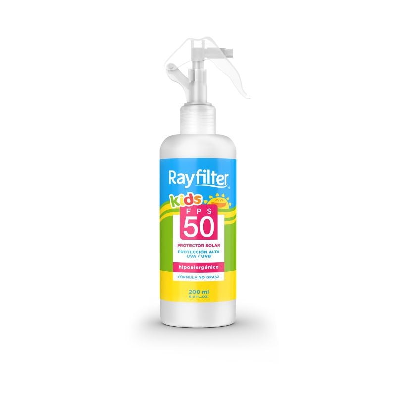 Protector Solar Spf 50 Gatillo Kids Spray 200 ml Rayfilter