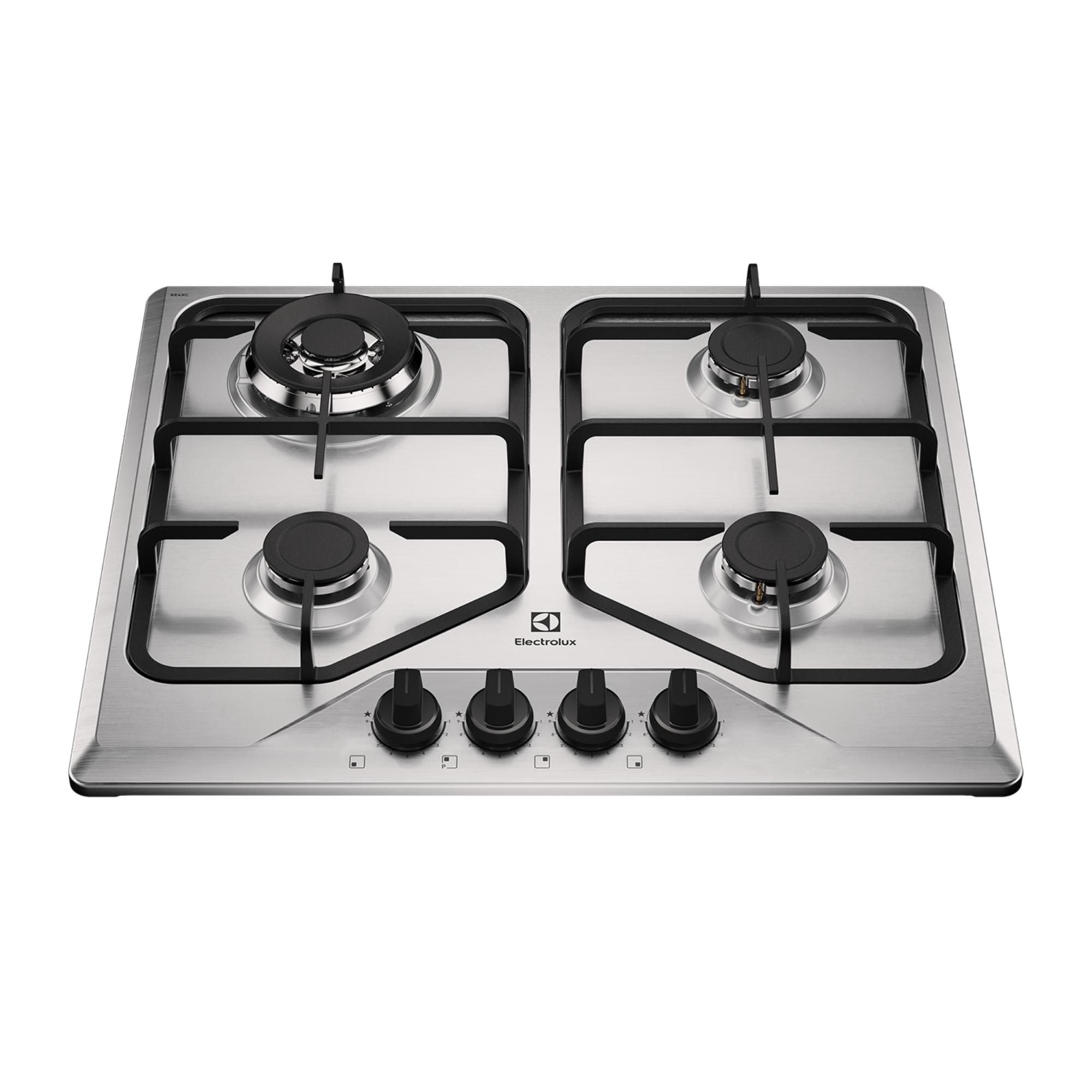 Encimera A Gas Ke4xc Electrolux Acero Inoxidable