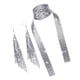 thumbnail image 2 of Lentejuelas De Metal Cuello Corbata Bufanda Borlas Largas Pendientes Colgantes Bohemia Para Ni?as Plata, 2 of 5