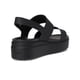 thumbnail image 5 of Sandalia Crocs Brooklyn Cuña Baja Negra con Correa Ajustable, 5 of 7