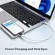 thumbnail image 3 of Adaptador USB C a Lightning con certificación YFMaiQi MFi de 27 W (paquete de 2), 3 of 7