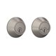 thumbnail image 4 of Deadbolt Lock Scout con borde redondo, llave en 2 lados, níquel satinado, 4 of 7
