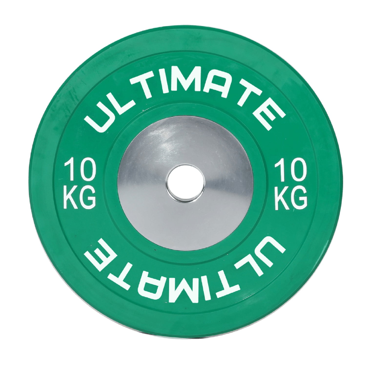 Ultimate Fitness - Disco Olímpico Bumper Elite Competición 10 Kg