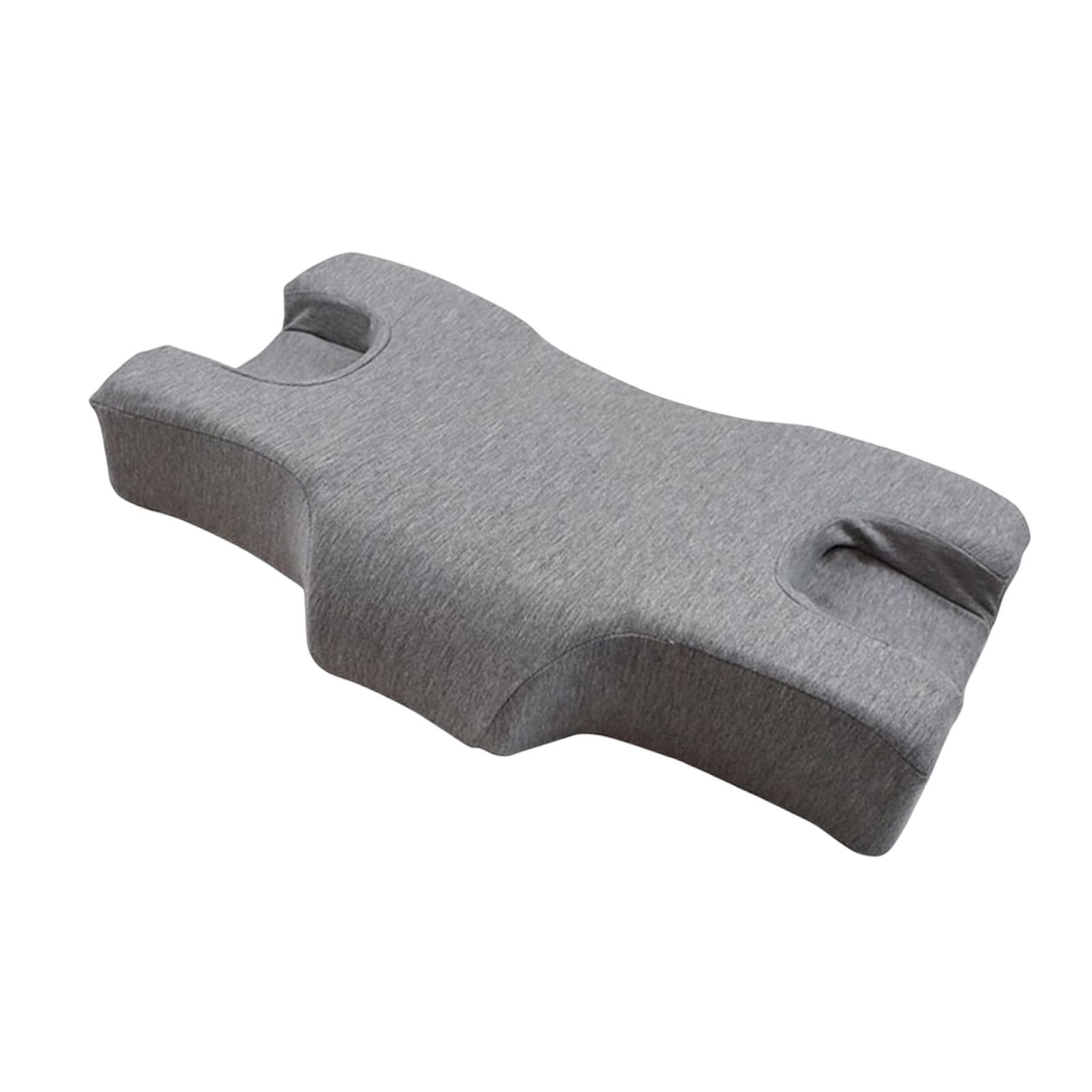 Magideal - Almohada Ergonómica Para Dormir, Prevención De Arrugas En La Cara, Almohada Cervical Para La Cara, Protección Del Cuello, Almohada De Cama Cómoda Para Gris