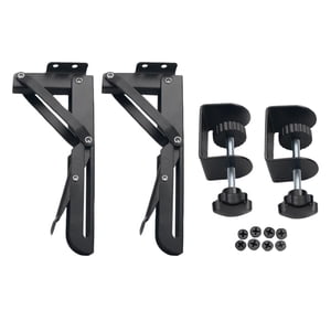 Magideal - Abrazadera Para Teclado Montaje Con Abrazadera Abrazadera Para Teclado Pequeña Debajo Del Escritorio Bricolaje Altura Ajustable Montaje En Mesa Brazo