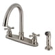 thumbnail image 1 of Grifo de cocina Kingston Brass Victorian de 8 pulgadas con centros de 8 pulgadas, 1 of 8
