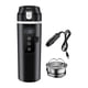 thumbnail image 5 of 12V 24 V Coradera de hervidor de agua eléctrica Copa de agua de agua caliente Hervidor de agua caliente, taza con calefacción para el trabajo para el negro, 5 of 5