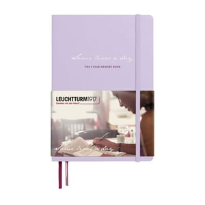 Libreta Leuchtturm 1917 A5 Tapa Dura 80Gr 365 Pág Lila