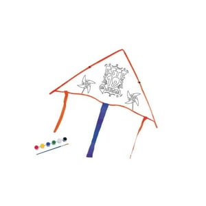 Carnaval - Volantín Coloreable Chile Con Pinturas Blanco