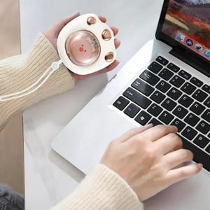Oem - Calentador De Manos Portátil Recargable Usb Blanco