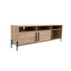 thumbnail image 1 of Mesa De Tv 70" Con 2 Puertas 53,4x158,5x34,6 Cm Café Claro, 1 of 3