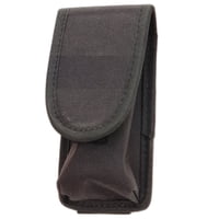 Genérico - Funda Navaja Cargador Negra 30Grs 11X4X3 Cms Hebilla Velcro