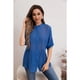 thumbnail image 2 of Blusa Mujer Lino Algodón Premium Liviana manga Larga Cuello Mao 8055, 2 of 3
