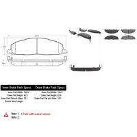 Pastillas Freno Para Auto C-Tek 102.14000