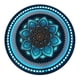 thumbnail image 2 of Mandala Flor Resplandeciente Led Luz Nocturna Azul, 2 of 5