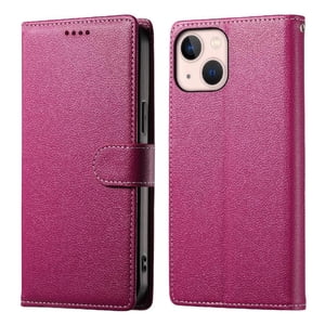 Foxdock - Funda Para Iphone 13 Mini – Cuero Premium, 3 Ranuras Para Tarjetas, Protección Contra Impactos