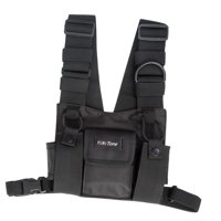 Bothyi - Arnés De Pecho Para Radio Rig Holster Pack Universal Para Acampar, Pescar, Viajar, Estilo A